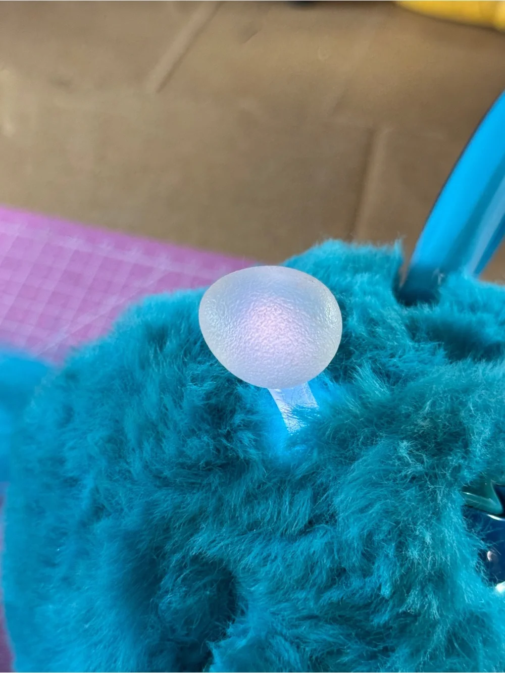 Furby Connect Teal Blue with Sleep Mask Bluetooth 2016 Hasbro